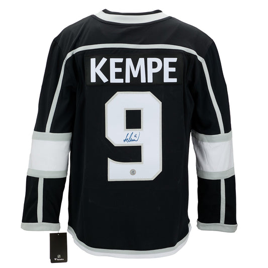 Adrian Kempe Autographed Los Angeles Kings Fanatics Breakaway Jersey product image 1, provided for visual reference and