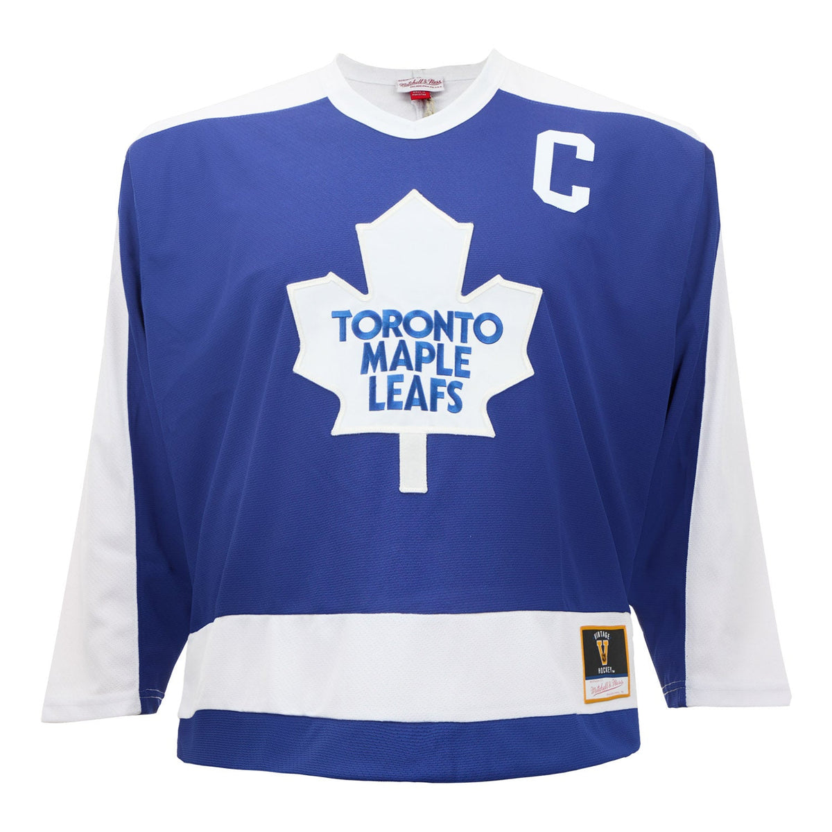 Dave Keon Signed Toronto Maple Leafs Mitchell & Ness Throwback Jersey product image 2, provided for visual reference and