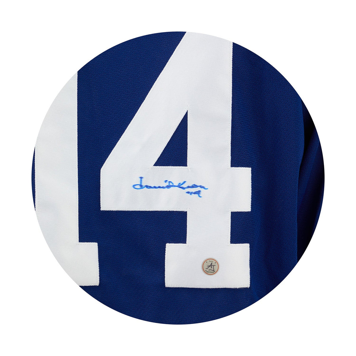 Dave Keon Autographed Toronto Maple Leafs Vintage CCM Jersey product image 3, provided for visual reference and product