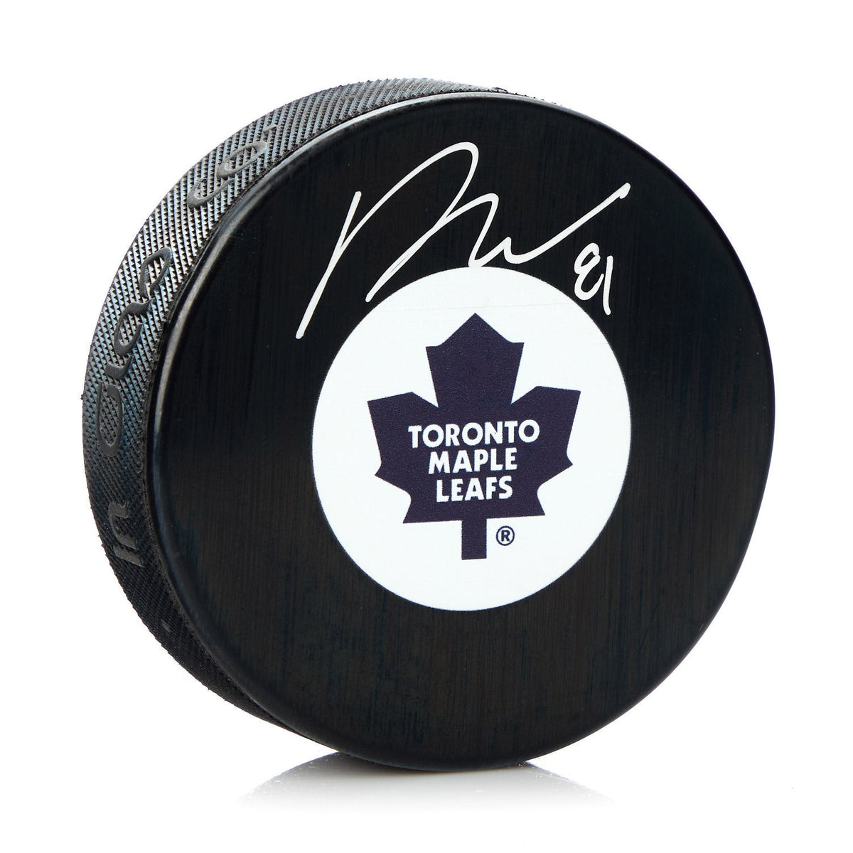 Phil Kessel Autographed Toronto Maple Leafs Retro Logo Puck product image 1, provided for visual reference and product