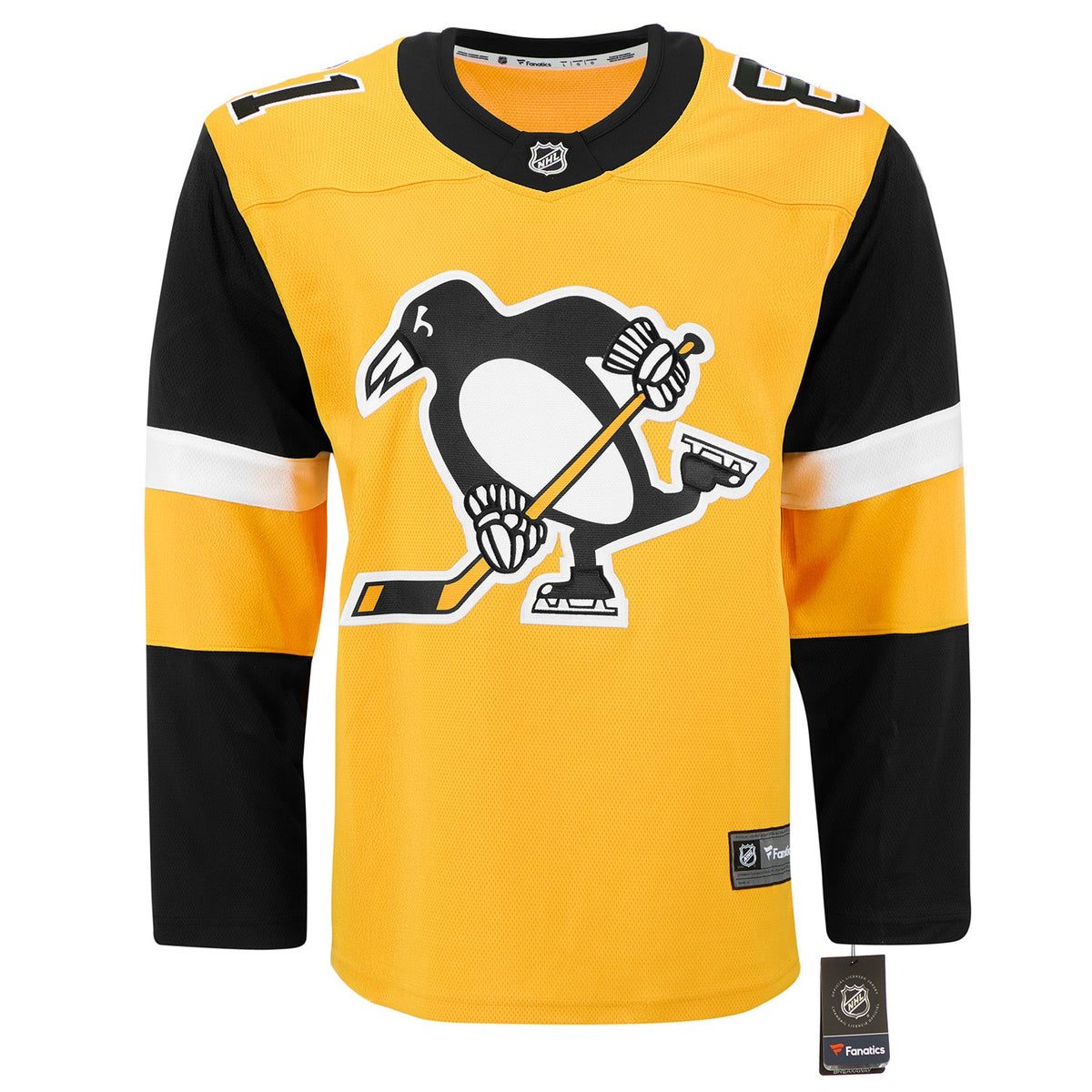 Phil Kessel Signed Pittsburgh Penguins Alternate Fanatics Breakaway Jersey product image 2, provided for visual reference