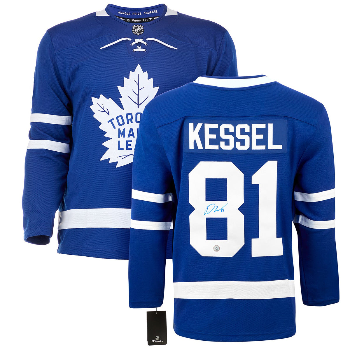 Phil Kessel Signed Toronto Maple Leafs Fanatics Breakaway Jersey product image 3, provided for visual reference and product