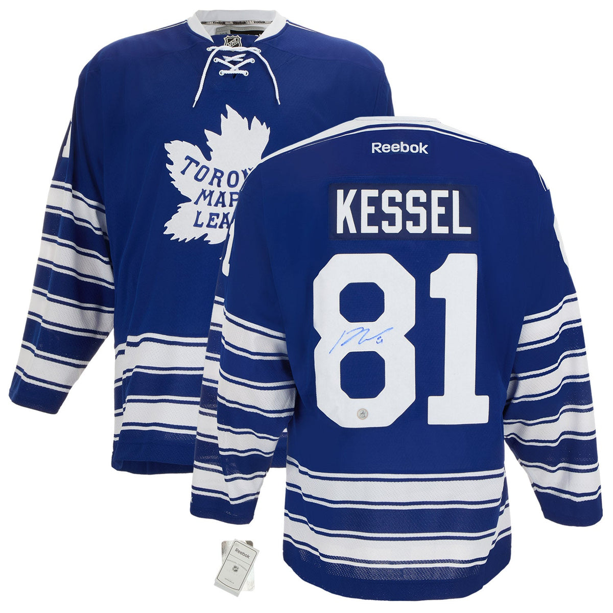 Phil Kessel Signed Toronto Maple Leafs 2014 Winter Classic Vintage Reebok Jersey product image 3, provided for visual