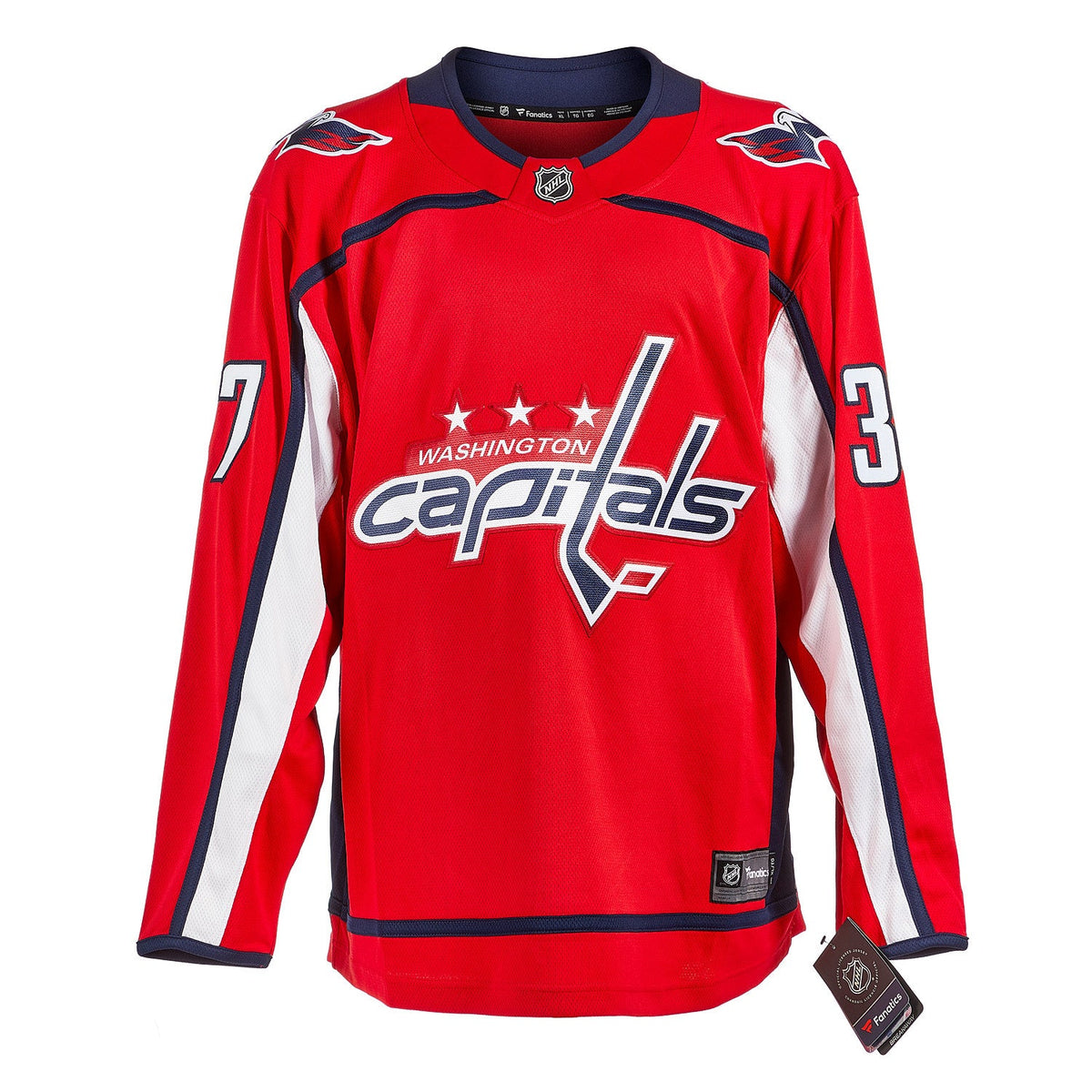 Olaf Kolzig Autographed Washington Capitals Fanatics Breakaway Jersey product image 2, provided for visual reference and