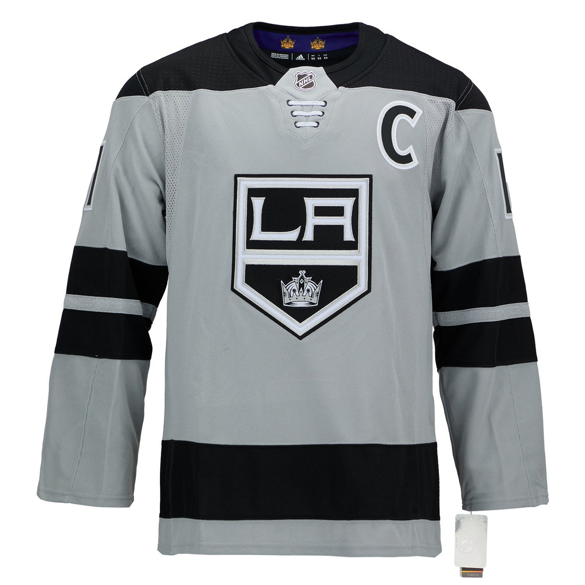Anze Kopitar Signed Los Angeles Kings Alternate adidas Jersey product image 2, provided for visual reference and product