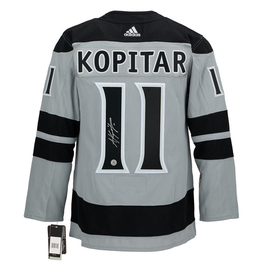 Anze Kopitar Signed Los Angeles Kings Alternate adidas Jersey product image 1, provided for visual reference and product