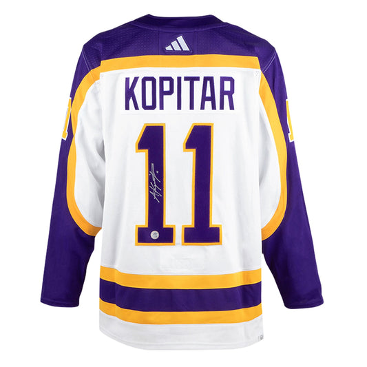 Anze Kopitar Signed Los Angeles Kings Reverse Retro 2.0 adidas Jersey product image 1, provided for visual reference and