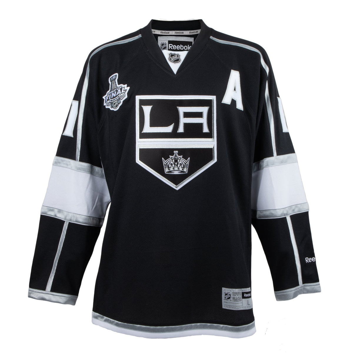 Anze Kopitar Signed Los Angeles Kings Vintage Stanley Cup Reebok Jersey product image 2, provided for visual reference and