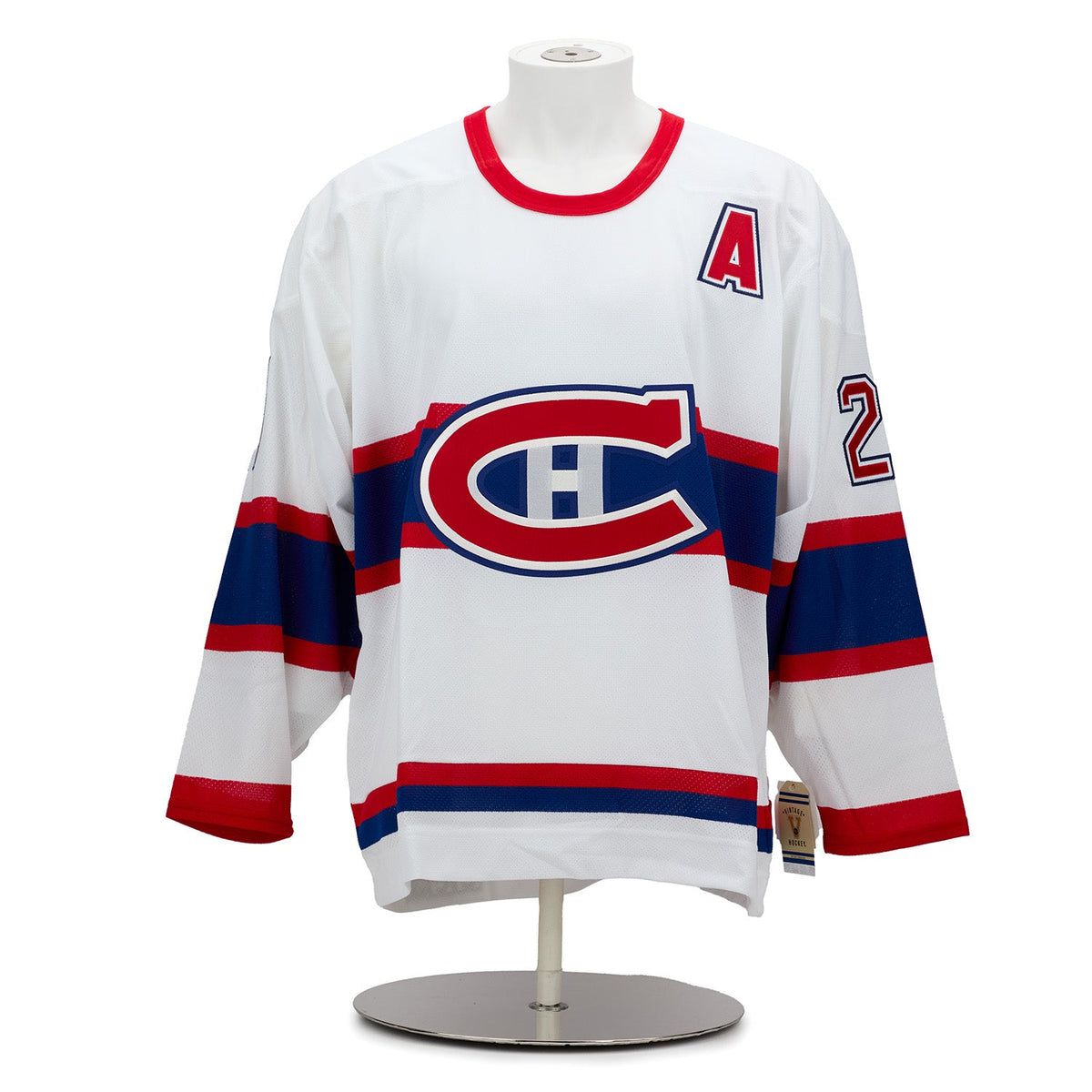 Alexei Kovalev Autographed Montreal Canadiens Vintage CCM Jersey product image 2, provided for visual reference and product