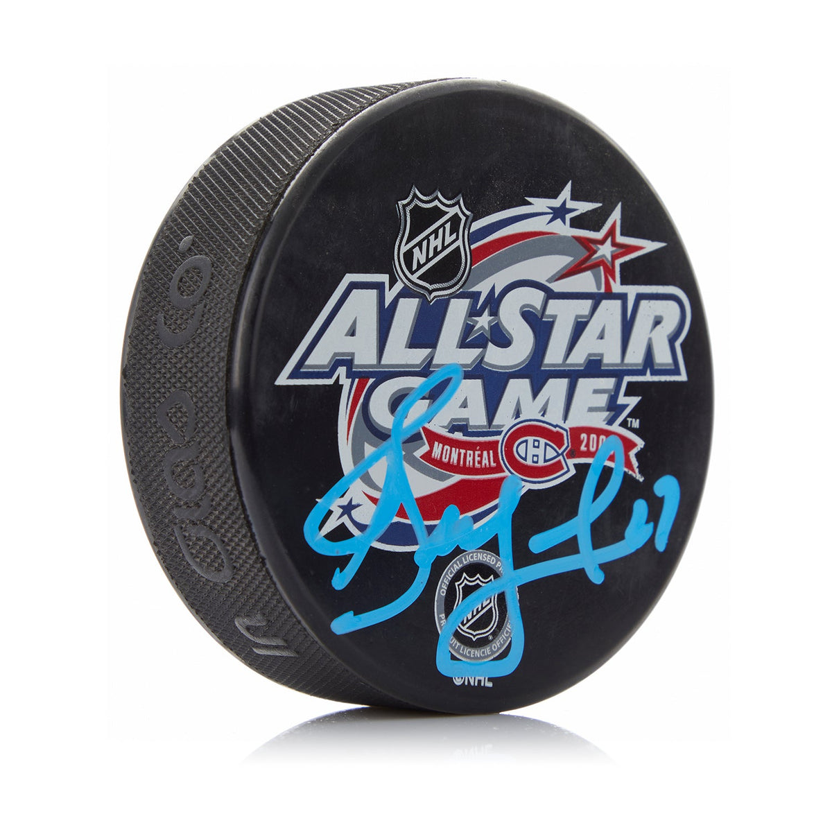 Alexei Kovalev Autographed 2009 NHL All-Star Game Puck product image 1, provided for visual reference and product detail