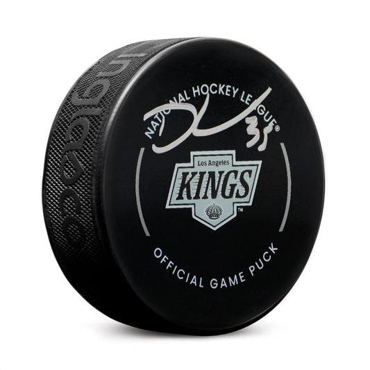 Darcy Kuemper Autographed Los Angeles Kings Official Game Puck product image 1, provided for visual reference and product