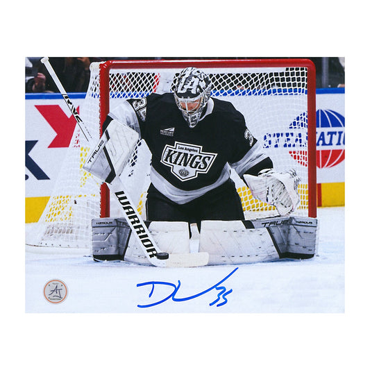 Darcy Kuemper Signed Los Angeles Kings Butterfly Save 8x10 Photo product image 1, provided for visual reference and product