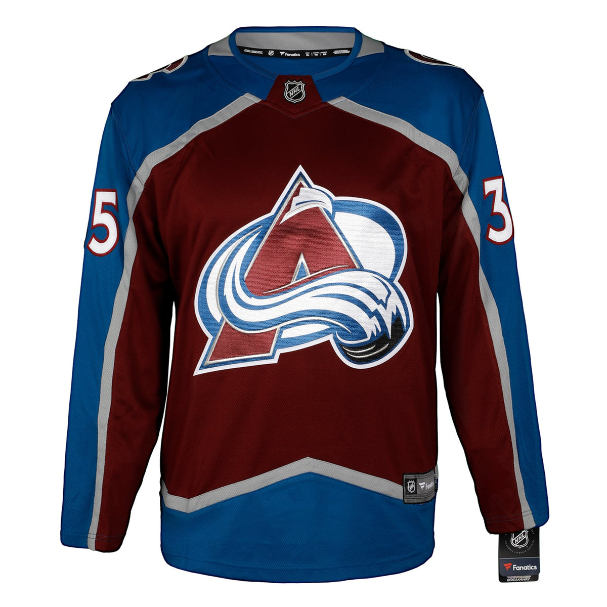 Darcy Kuemper Signed Colorado Avalanche Fanatics Breakaway Jersey with Cup Note product image 2, provided for visual