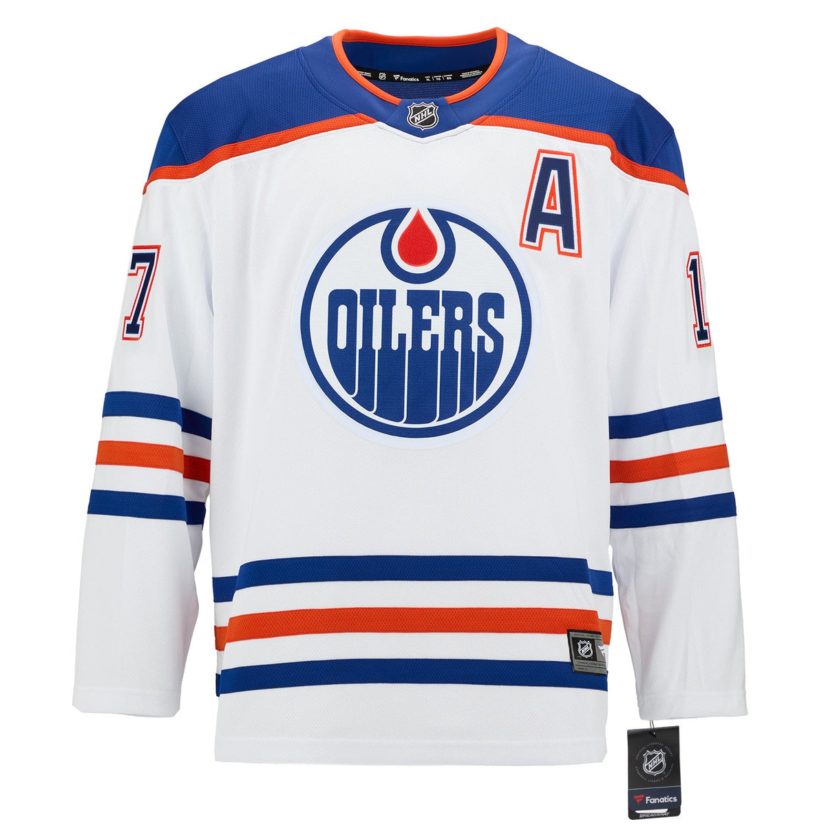 Jari Kurri Signed Edmonton Oilers White Fanatics Breakaway Jersey product image 2, provided for visual reference and product