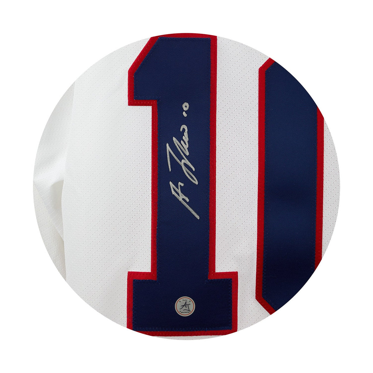 Guy Lafleur Signed Montreal Canadiens White Vintage CCM Jersey product image 3, provided for visual reference and product