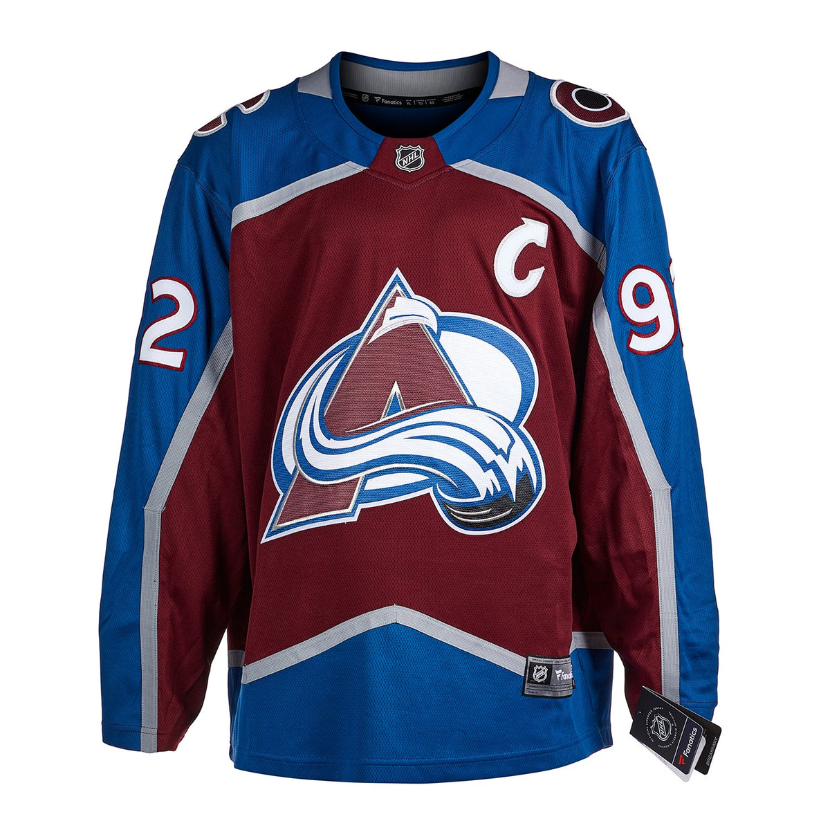 Gabriel Landeskog Autographed Colorado Avalanche Fanatics Breakaway Jersey product image 2, provided for visual reference