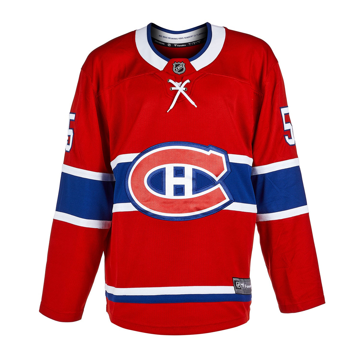 Guy Lapointe Autographed Montreal Canadiens Fanatics Breakaway Jersey product image 2, provided for visual reference and