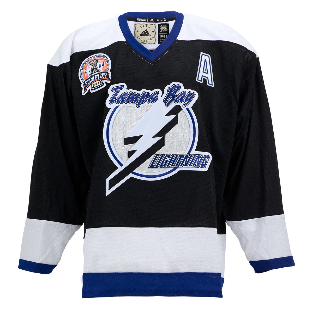 Vincent Lecavalier Tampa Bay Lightning Signed Stanley Cup adidas Jersey product image 2, provided for visual reference and