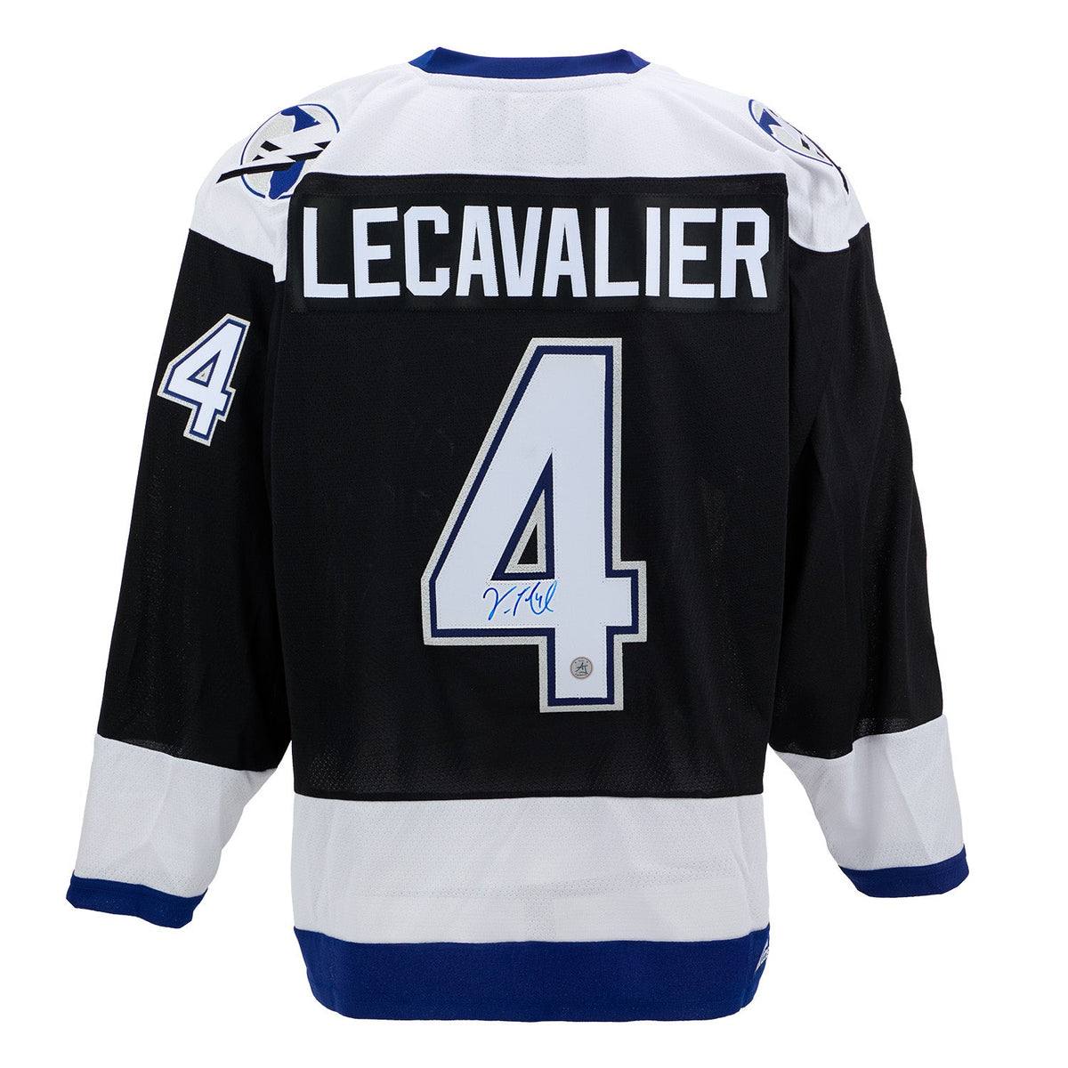 Vincent Lecavalier Tampa Bay Lightning Signed Stanley Cup adidas Jersey product image 1, provided for visual reference and