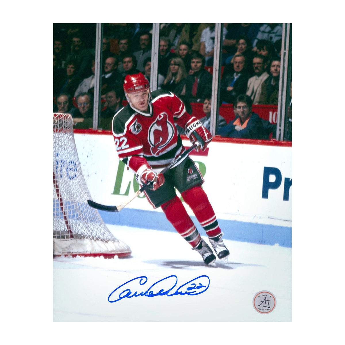 Claude Lemieux Signed New Jersey Devils Classic Hockey 8x10 Photo product image 1, provided for visual reference and product