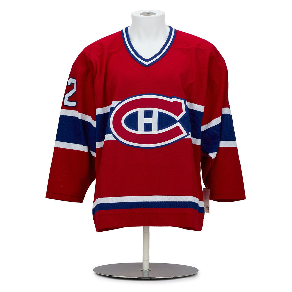 Claude Lemieux Autographed Montreal Canadiens Vintage CCM Jersey product image 2, provided for visual reference and product