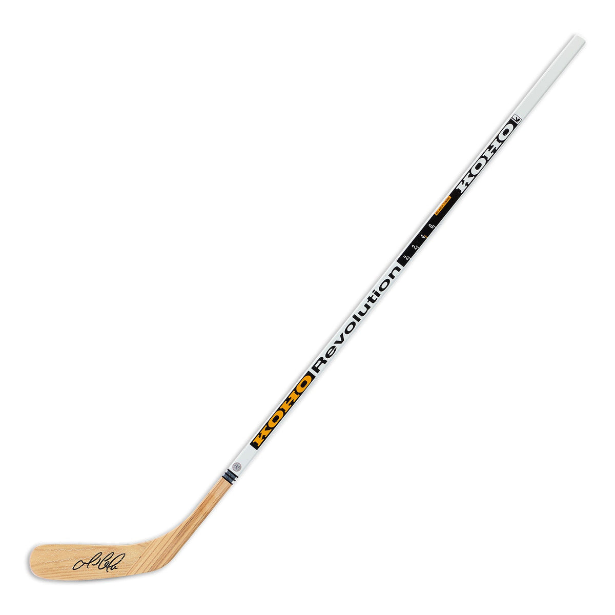 Mario Lemieux Pittsburgh Penguins Autographed KOHO Revolution Hockey Stick product image 1, provided for visual reference