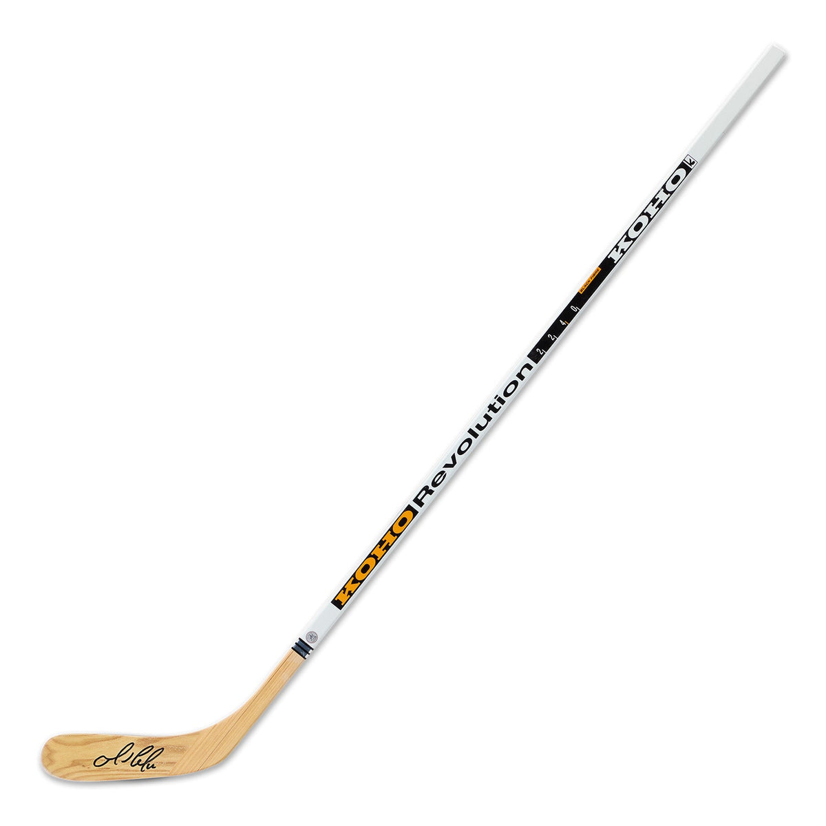 Mario Lemieux Pittsburgh Penguins Autographed KOHO Revolution Hockey Stick product image 1, provided for visual reference