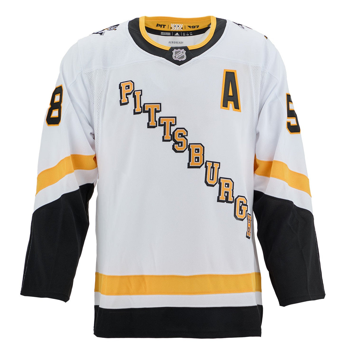 Kris Letang Signed Pittsburgh Penguins Reverse Retro adidas Jersey product image 2, provided for visual reference and