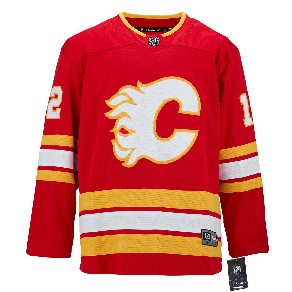 Hakan Loob Signed Calgary Flames Fanatics Breakaway Jersey product image 2, provided for visual reference and product detail
