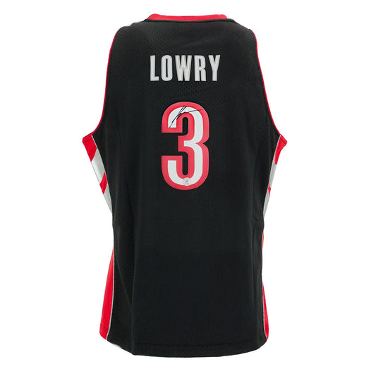 Kyle Lowry Signed Toronto Raptors Mitchell & Ness Throwback Jersey product image 1, provided for visual reference and