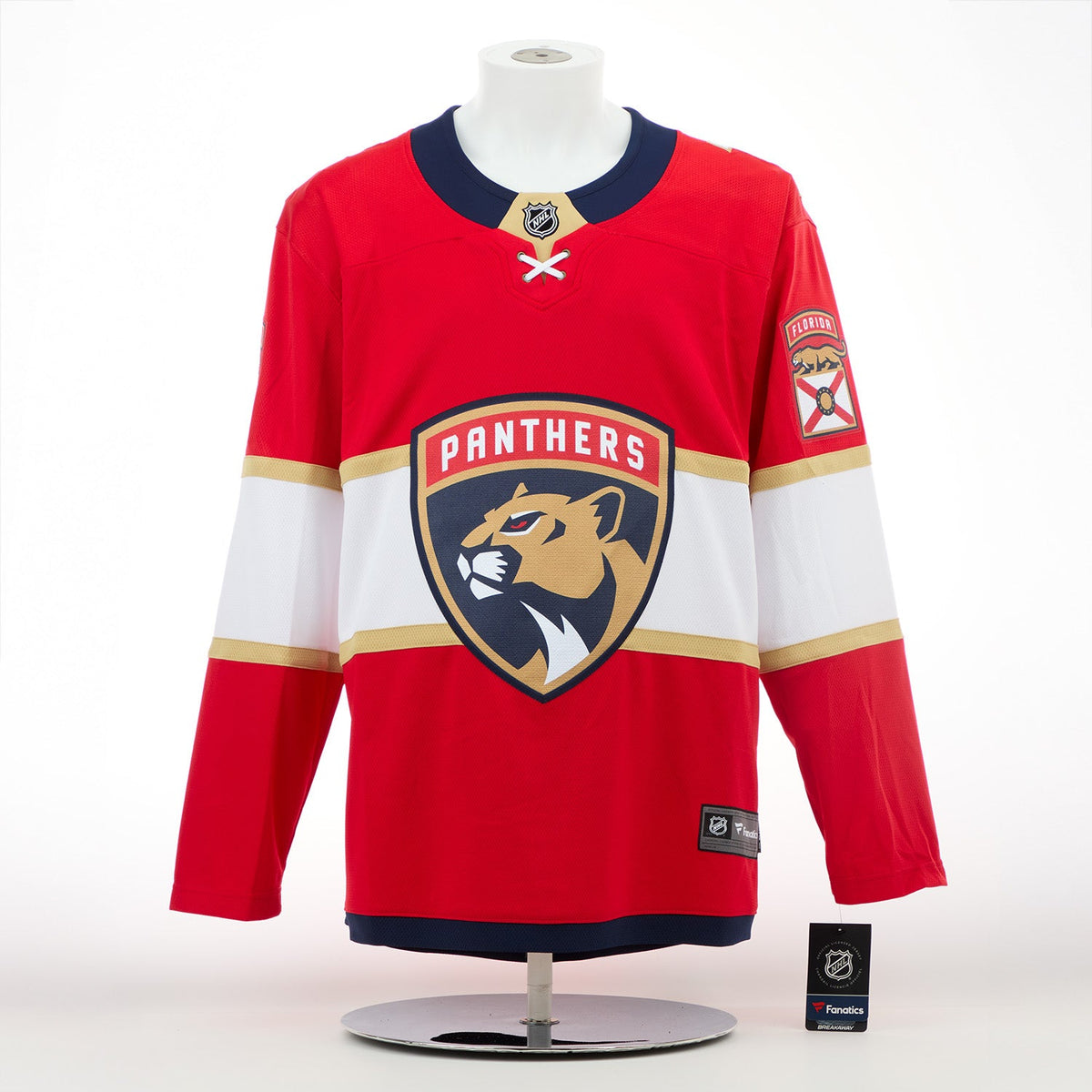 Roberto Luongo Autographed Florida Panthers Goalie Mask Art Jersey #1/20 product image 2, provided for visual reference and