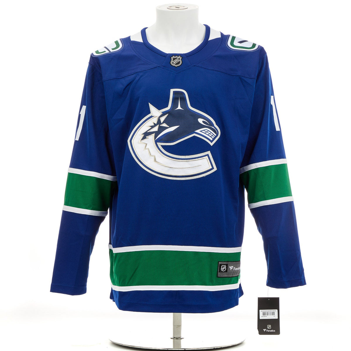 Roberto Luongo Signed Vancouver Canucks Winter Mountain Art Jersey #8/20 product image 2, provided for visual reference and