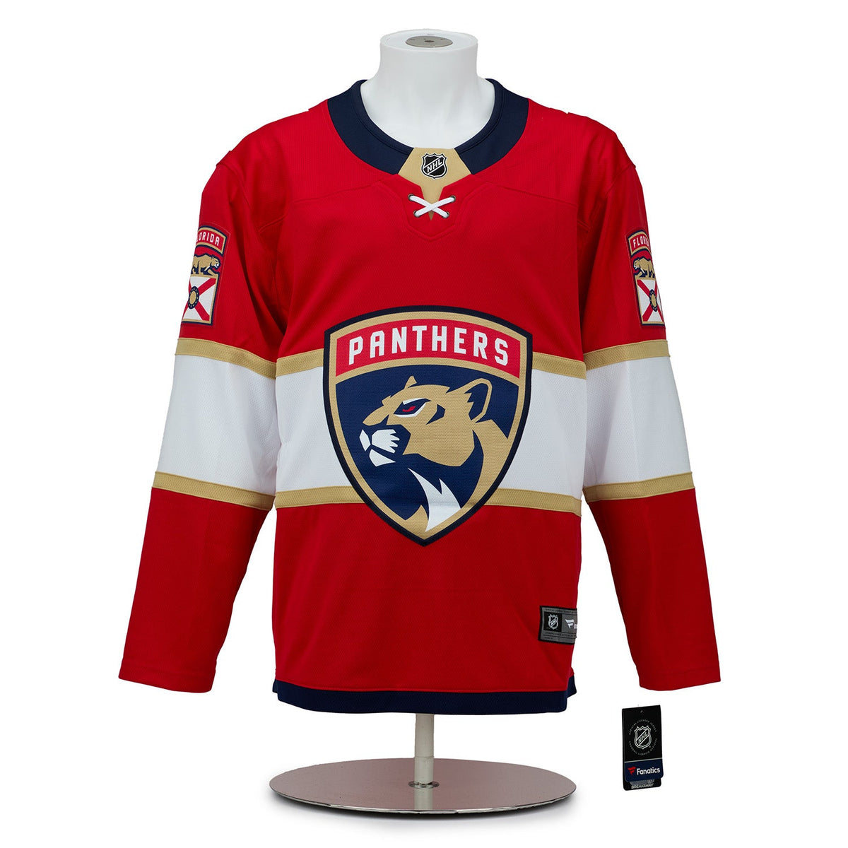 Roberto Luongo Autographed Florida Panthers Cat Mask Art Jersey #11/20 product image 2, provided for visual reference and