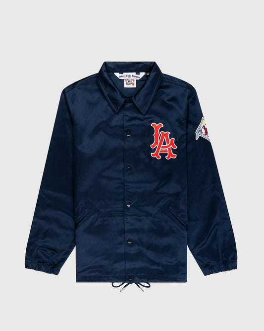 Los Angeles Angels 1946 Satin Windbreaker Jacket product image 1, provided for visual reference and product detail review