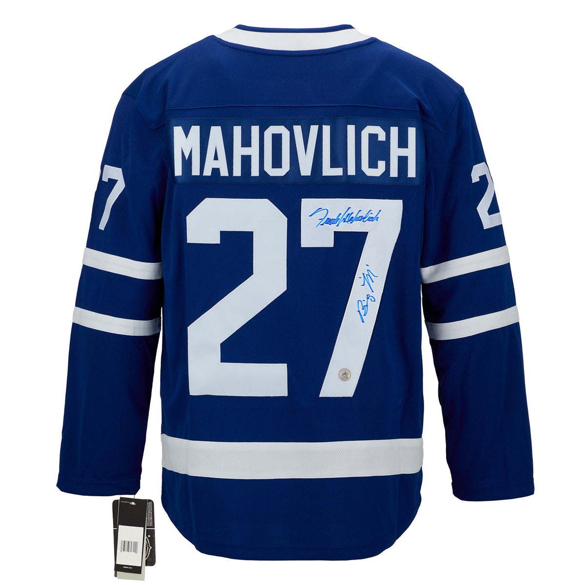 Frank Mahovlich Signed Toronto Maple Leafs Fanatics Breakaway Jersey with Big M product image 1, provided for visual