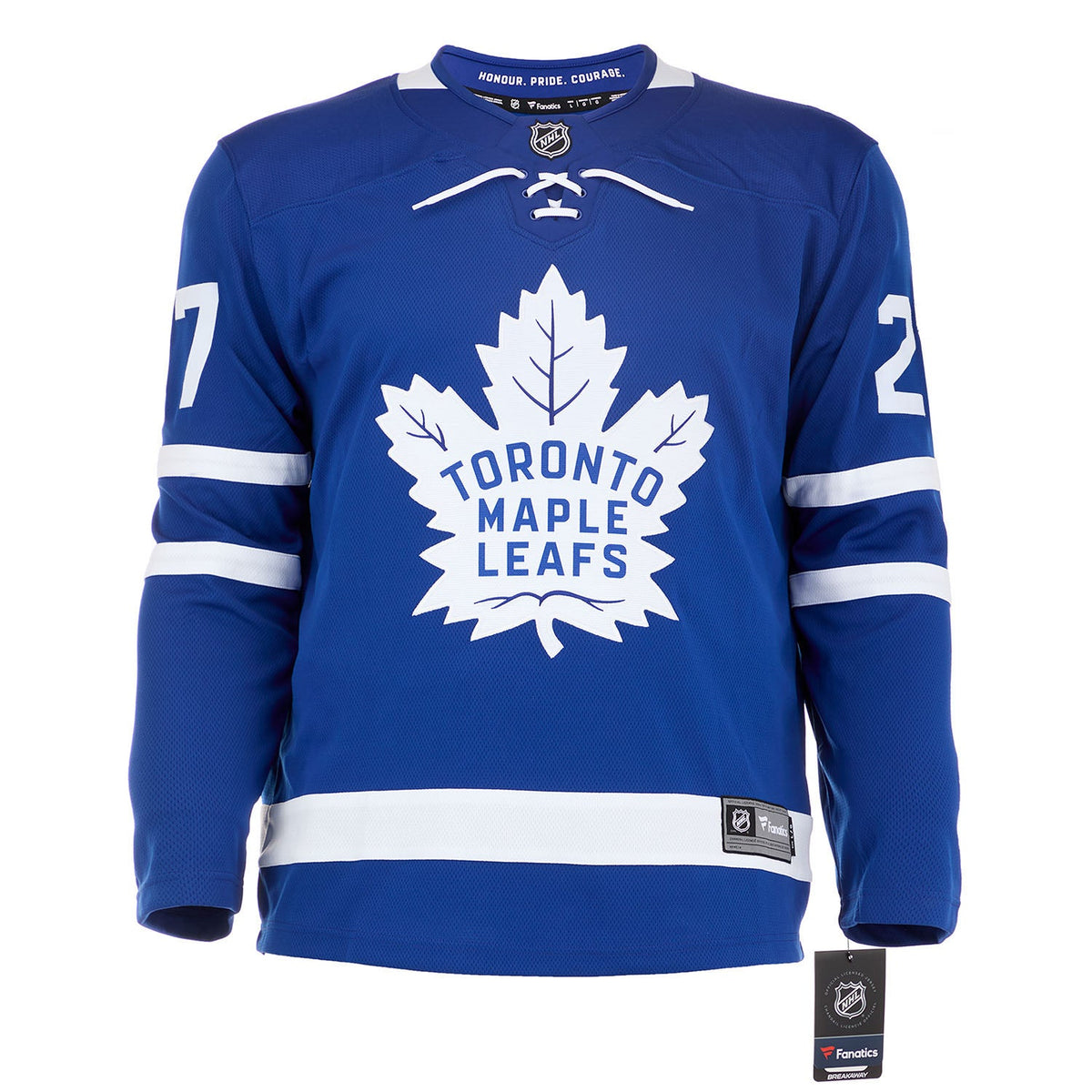 Frank Mahovlich Autographed Toronto Maple Leafs Fanatics Breakaway Jersey product image 2, provided for visual reference and