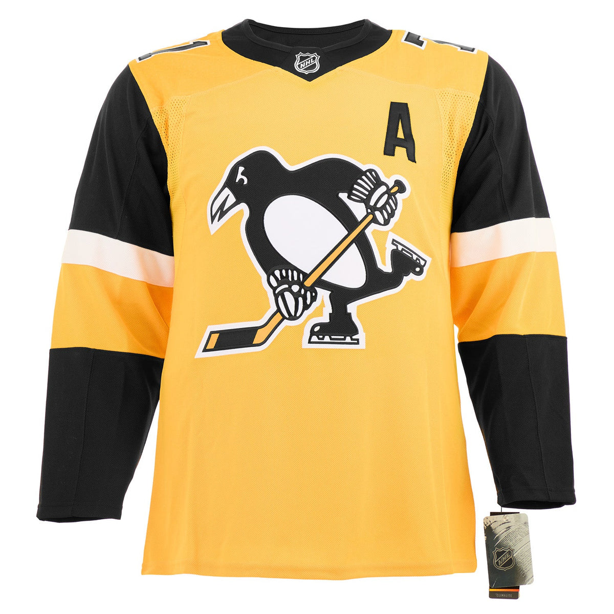 Evgeni Malkin Signed Pittsburgh Penguins Alternate adidas Jersey product image 2, provided for visual reference and product