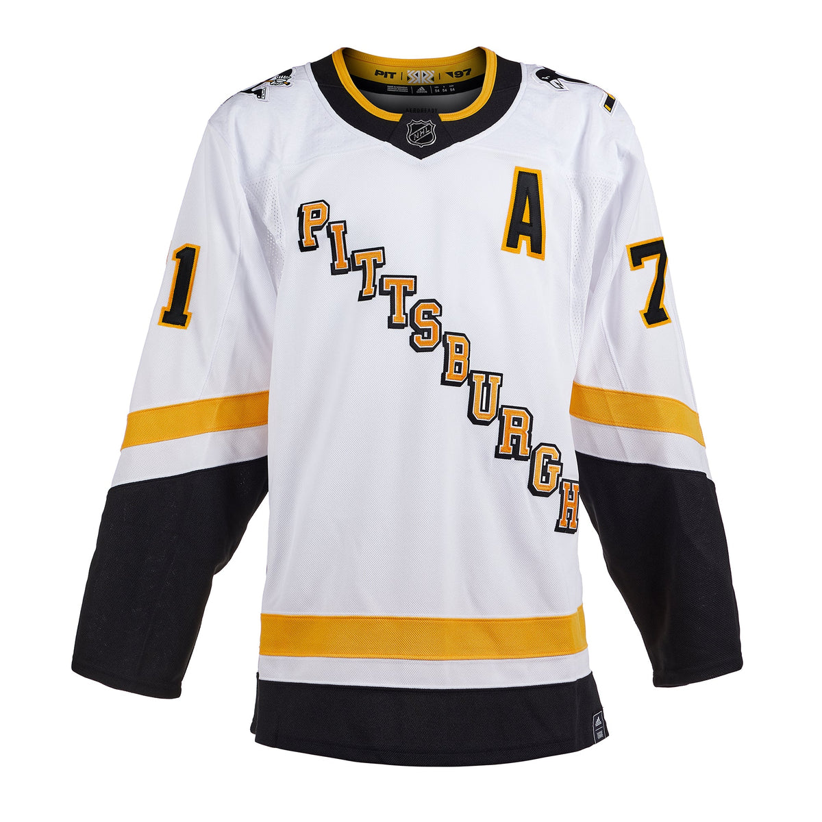 Evgeni Malkin Signed Pittsburgh Penguins Reverse Retro adidas Jersey product image 2, provided for visual reference and