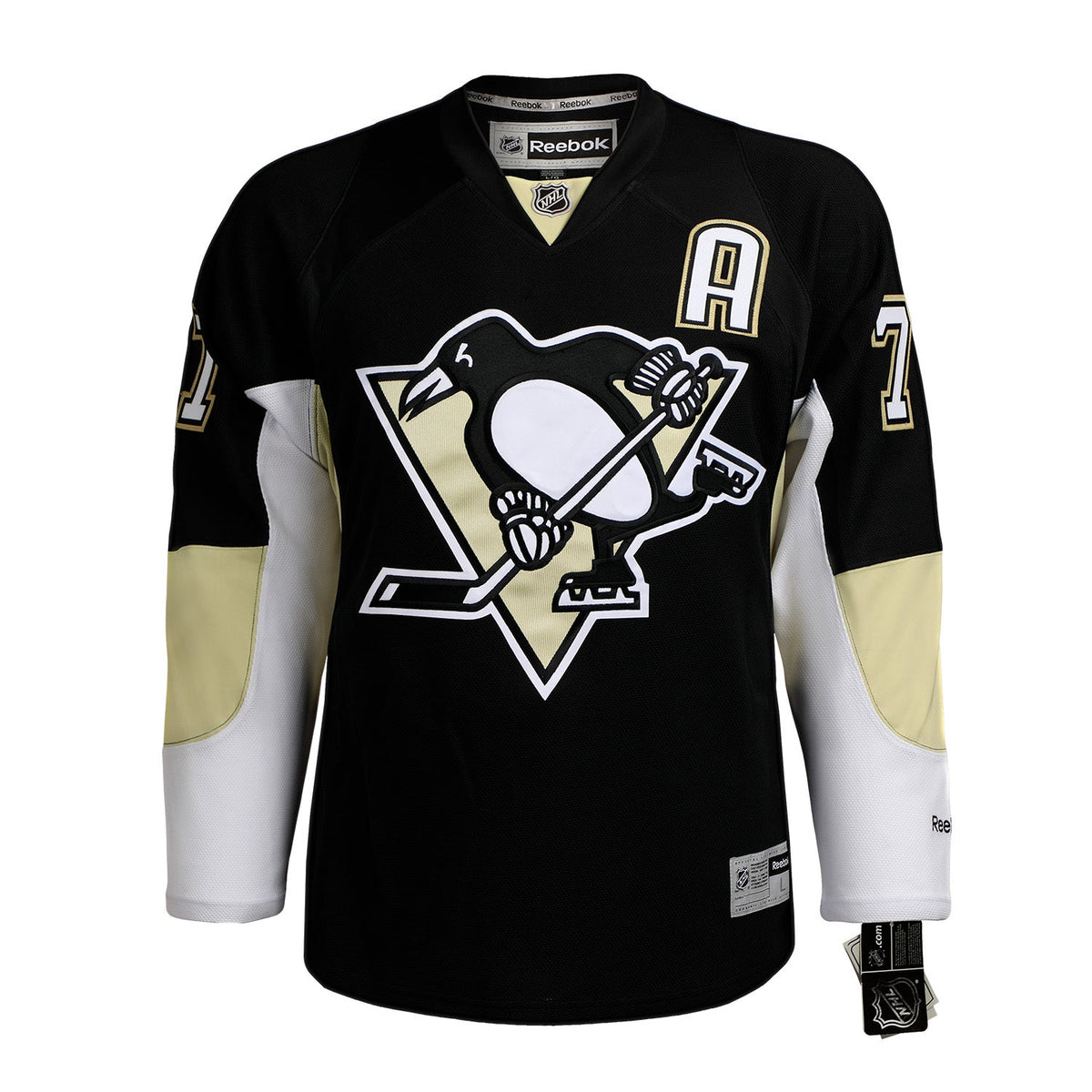 Evgeni Malkin Signed Pittsburgh Penguins Vintage Reebok Jersey product image 2, provided for visual reference and product