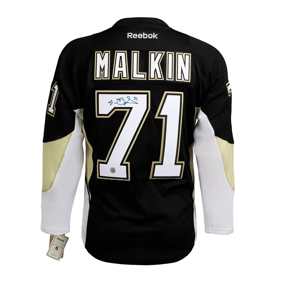 Evgeni Malkin Signed Pittsburgh Penguins Vintage Reebok Jersey product image 1, provided for visual reference and product
