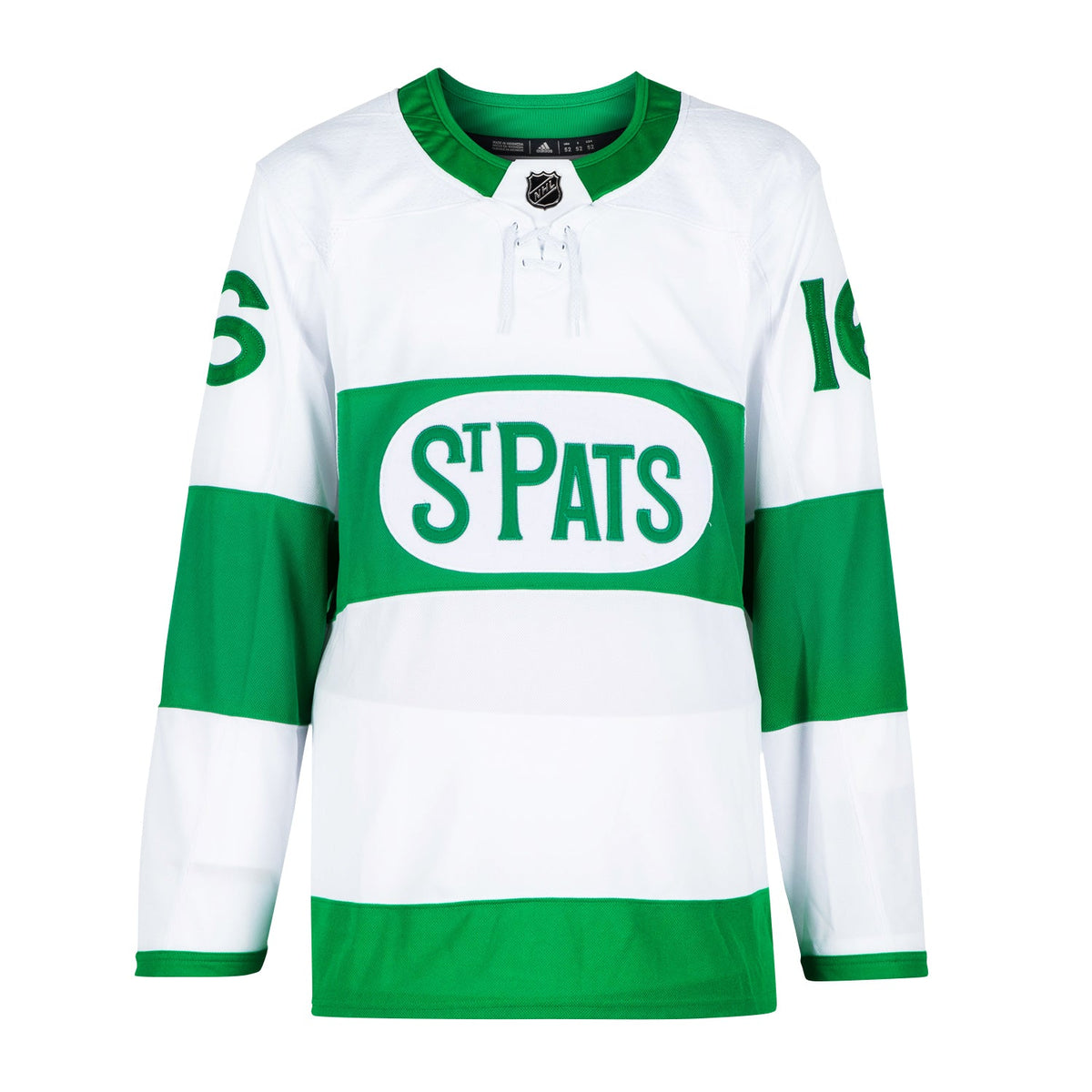 Mitch Marner Signed Toronto Maple Leafs St Pats Heritage adidas Jersey product image 2, provided for visual reference and