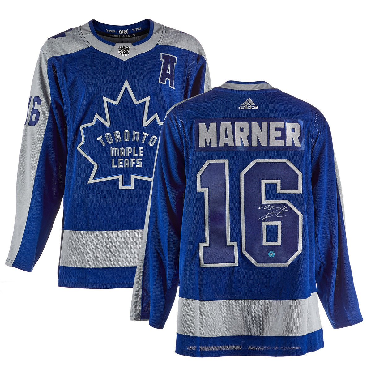 Mitch Marner Signed Toronto Maple Leafs Reverse Retro adidas Jersey product image 3, provided for visual reference and