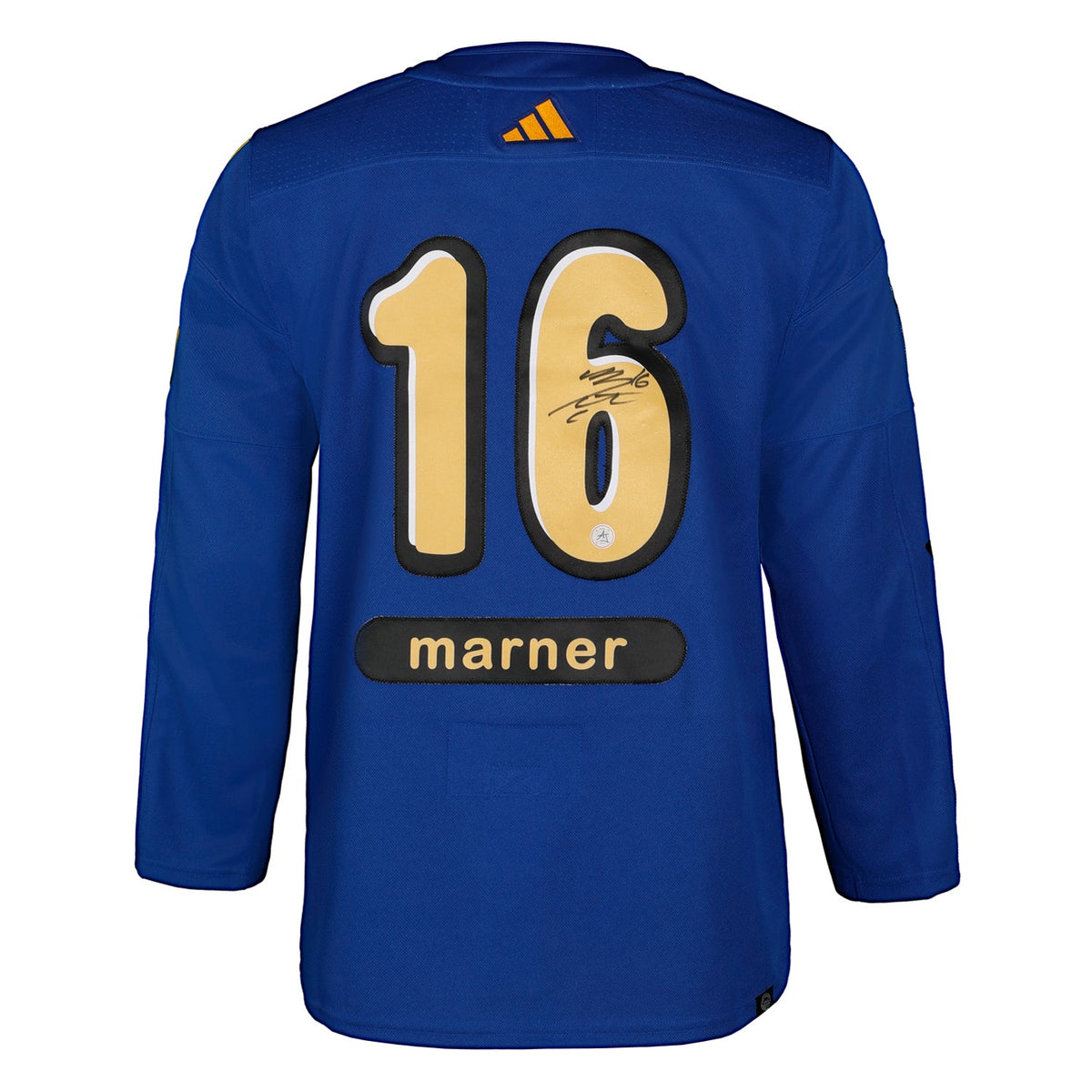 Mitch Marner Signed 2024 NHL All-Star Game Blue adidas Jersey product image 1, provided for visual reference and product