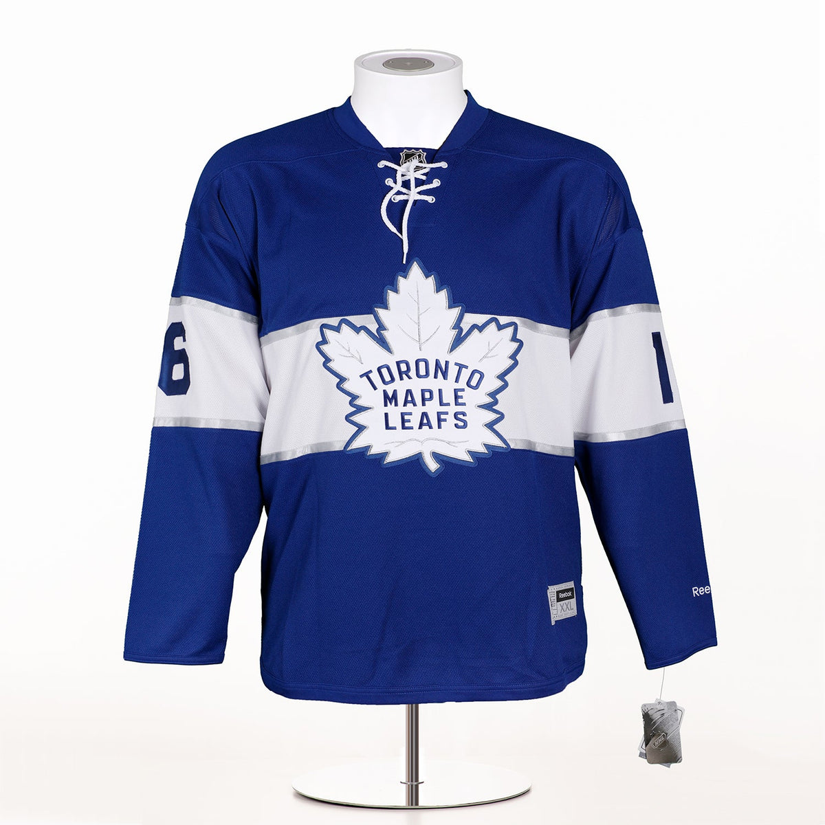 Mitch Marner Signed Toronto Maple Leafs Centennial Classic Reebok Jersey product image 2, provided for visual reference and