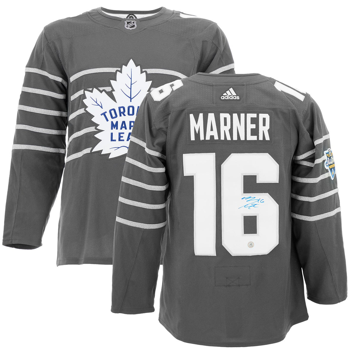 Mitch Marner Signed 2020 NHL All-Star Game adidas Jersey product image 3, provided for visual reference and product detail