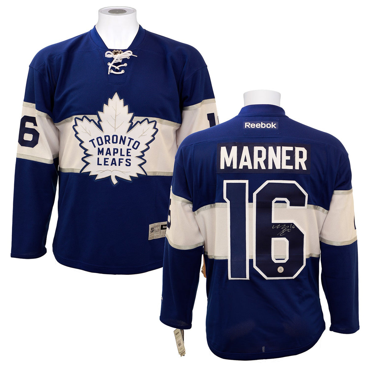 Mitch Marner Signed Toronto Maple Leafs Centennial Classic Reebok Jersey product image 3, provided for visual reference and