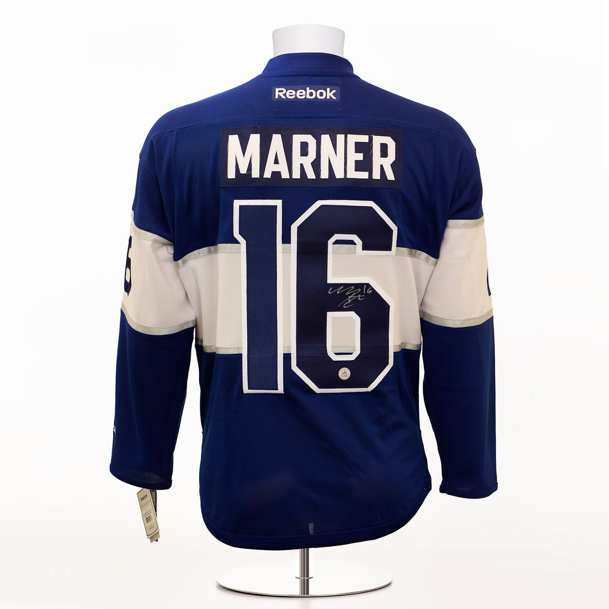 Mitch Marner Signed Toronto Maple Leafs Centennial Classic Reebok Jersey product image 1, provided for visual reference and