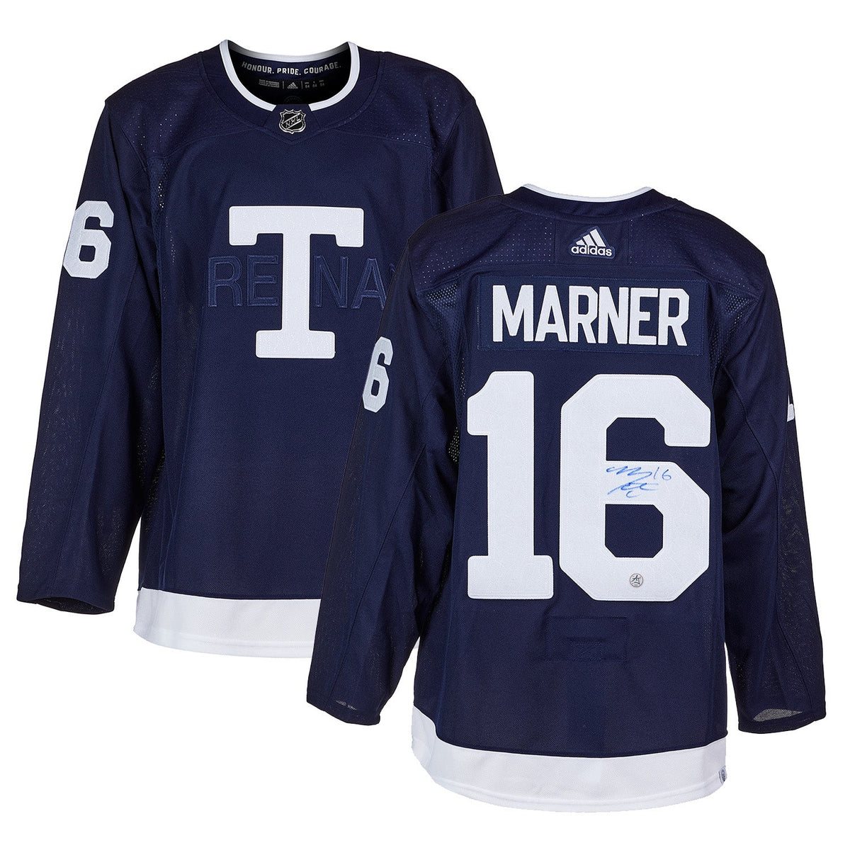 Mitch Marner Signed Toronto Maple Leafs 2022 Heritage Classic adidas Jersey product image 3, provided for visual reference