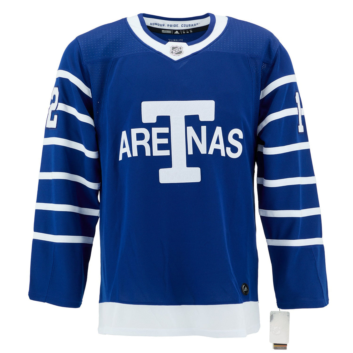 Patrick Marleau Signed Toronto Arenas Century Game adidas Jersey product image 2, provided for visual reference and product