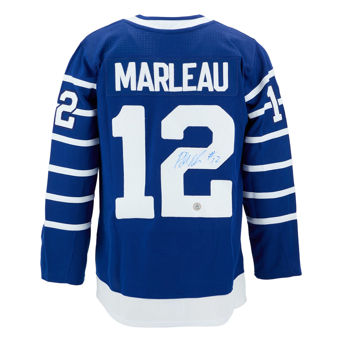 Patrick Marleau Signed Toronto Arenas Century Game adidas Jersey product image 1, provided for visual reference and product